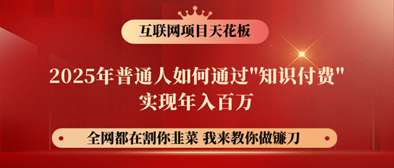 镰刀训练营超级IP合伙人，25年普通人如何通过“知识付费”年入百万！ - u4站-u4站