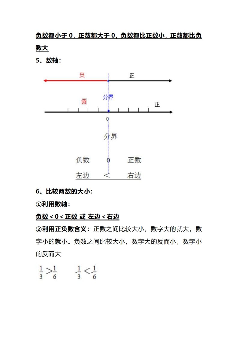 六下人教版数学全册知识考点梳理 - u4站-u4站